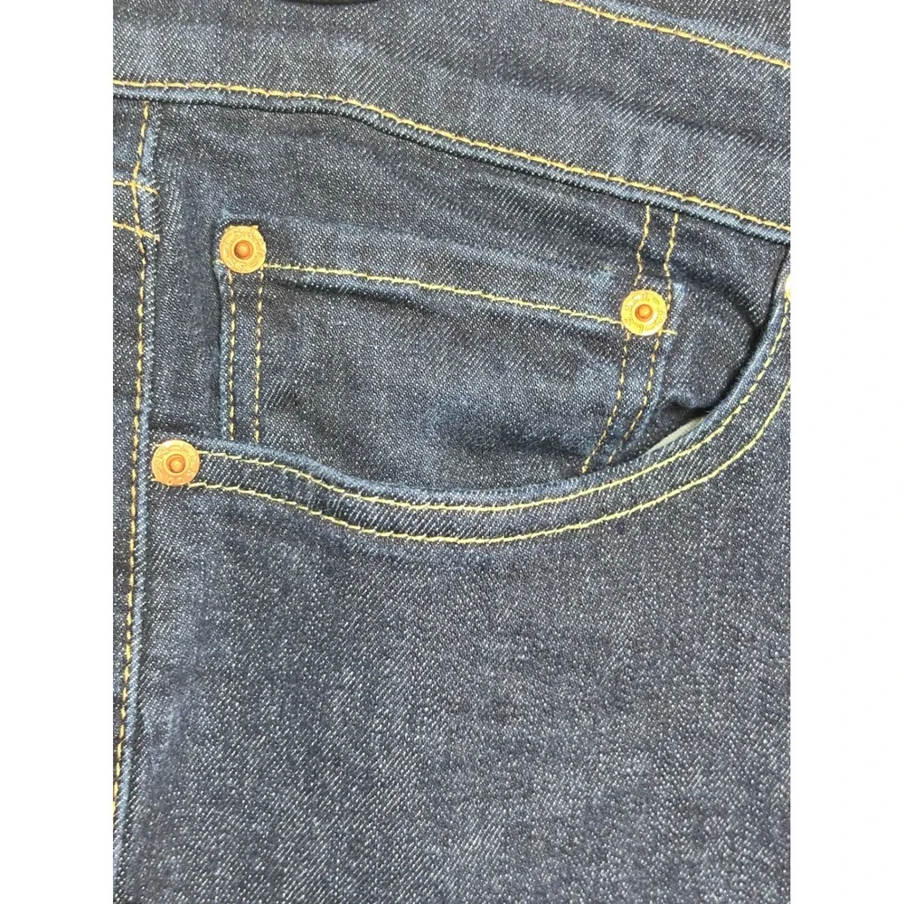 Levis 541 Athletic Taper Jeans Mens 34x34 Dark Indigo Blue Denim 18181-0423